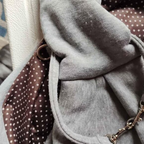 Soft Dog Pet Carrier Sling Jersey Lined - Picture 4 of 5